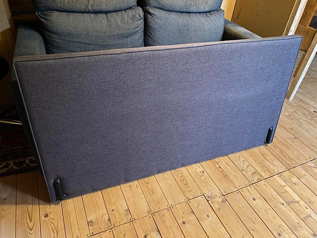 Hoofdbord Dominica voor Auping Original Boxspring, Ophalen, Tweepersoons, Zo goed als nieuw, Grijs