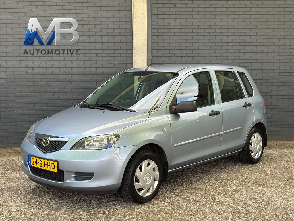 MAZDA 2/APK/AIRCO/LAGE KM, Auto's, Mazda, Bedrijf, Benzine, D, MPV, Handgeschakeld, Origineel Nederlands, Blauw, Voorwielaandrijving