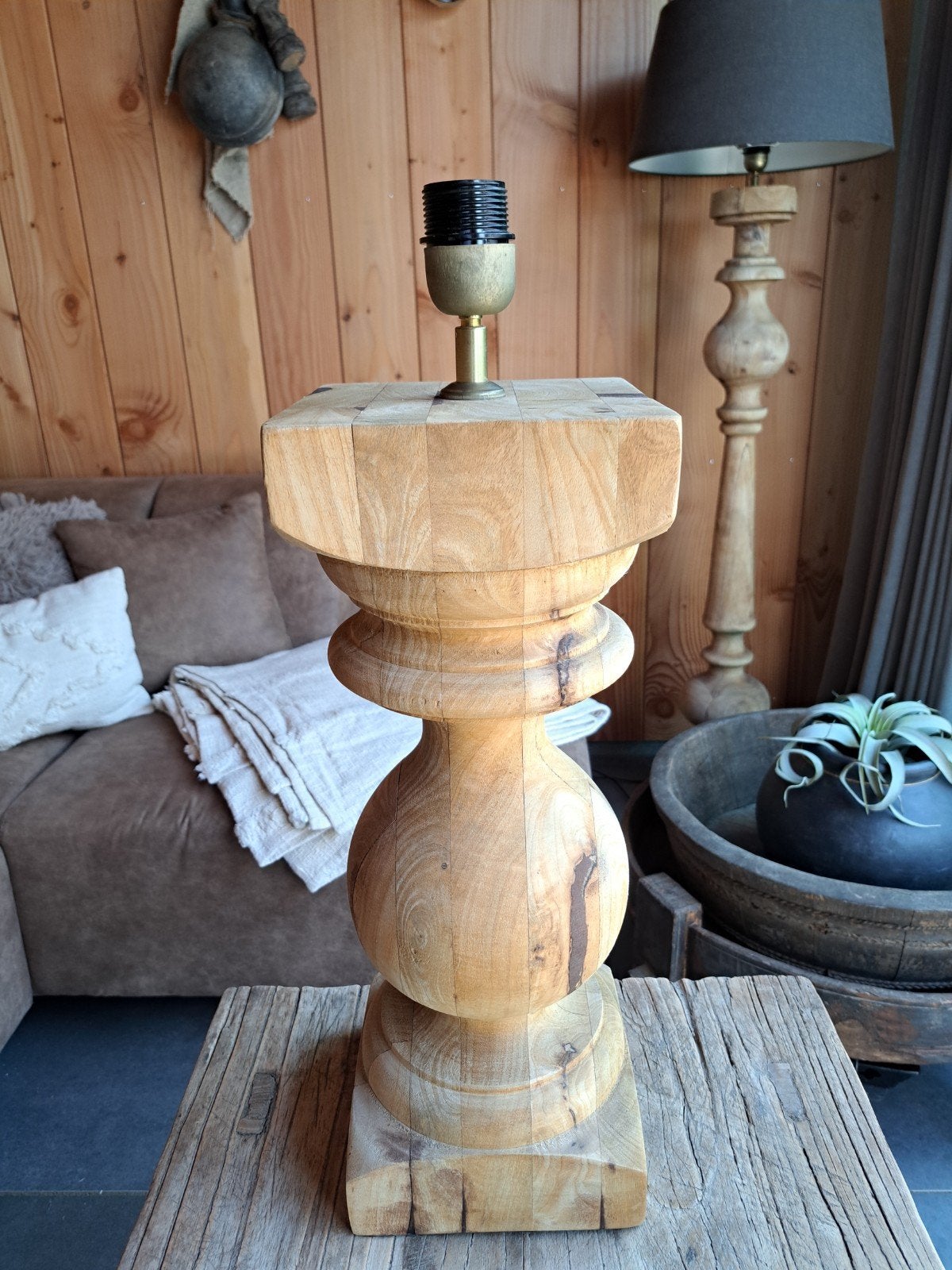Lampen poot €40,-, Huis en Inrichting, Lampen | Tafellampen, Ophalen