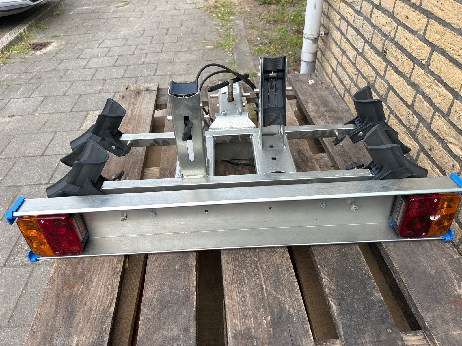 Twinny Load Swing C trekhaakdrager voor 2 fietsen, Gebruikt, Ophalen of Verzenden, Nvt, 2 fietsen