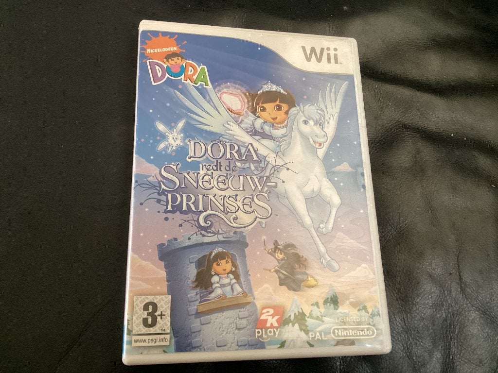 WII SPEL DORA REDT DE SNEEUWPRINSES, Avontuur en Actie, Gebruikt, 1 speler, Ophalen of Verzenden