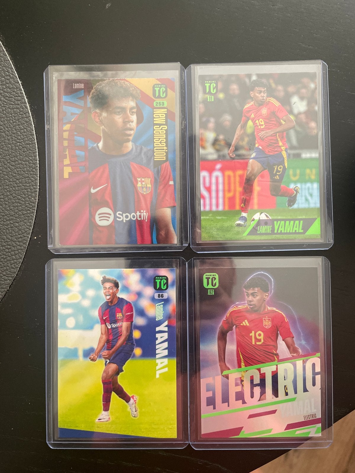 Lamine Yamal Panini TC Voetbal Kaarten Set - Nieuwstaat, Ophalen of Verzenden, Nieuw, Buitenlandse clubs, Spelerskaart