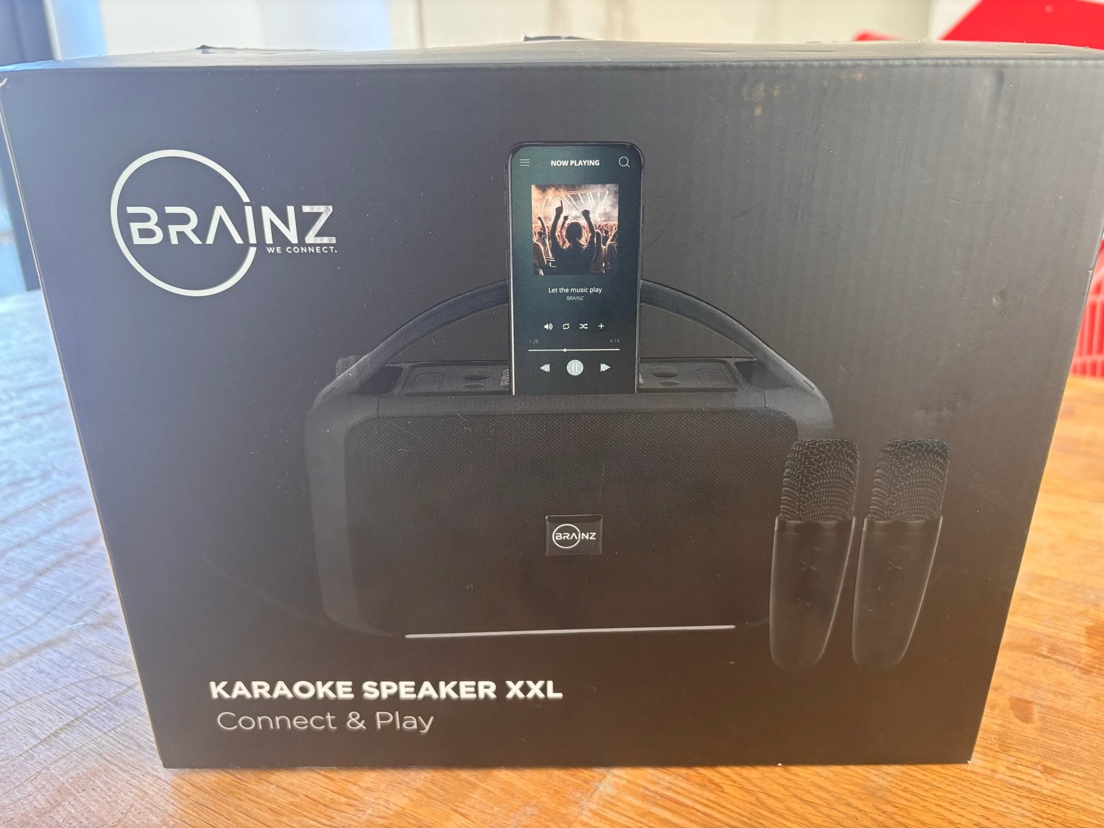 Brainz Karaoke Speaker XXL - Nieuw in doos, Ophalen, Nieuw, Complete set