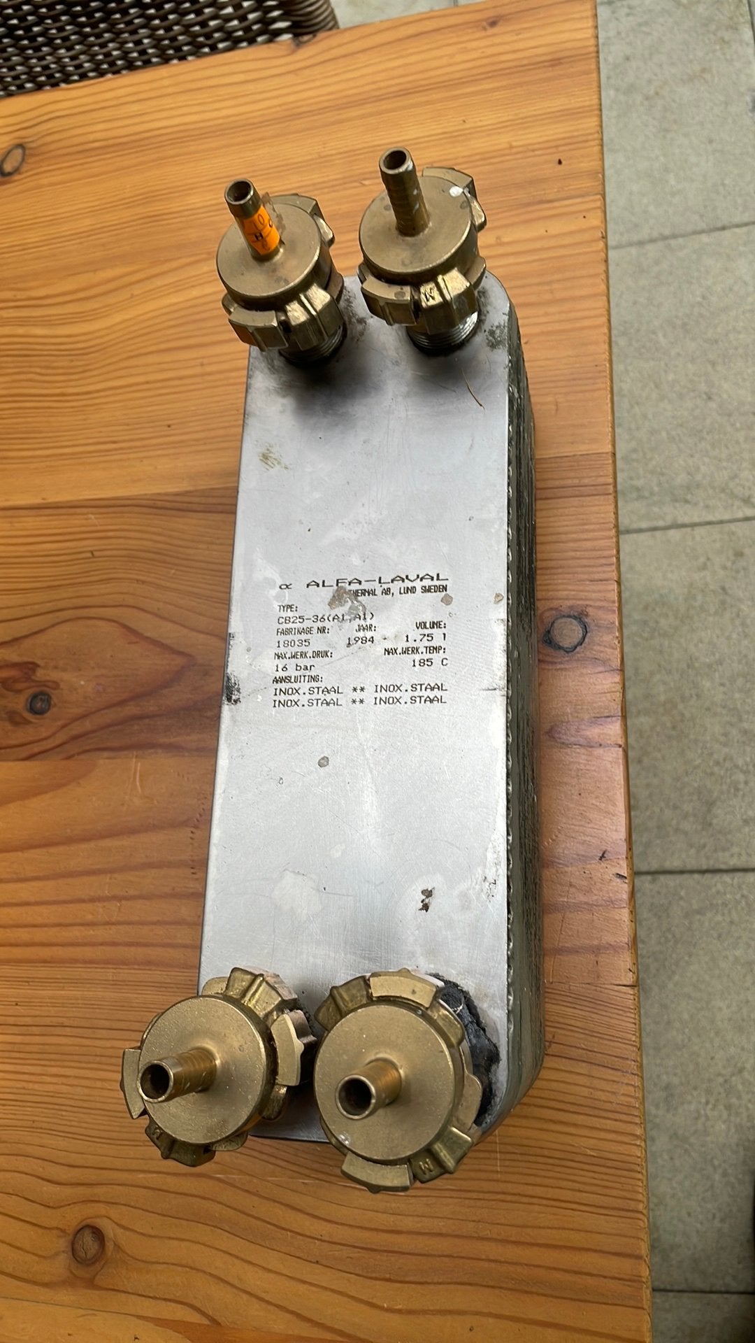 Bier wort koeler, Ophalen, Gebruikt, Overige merken