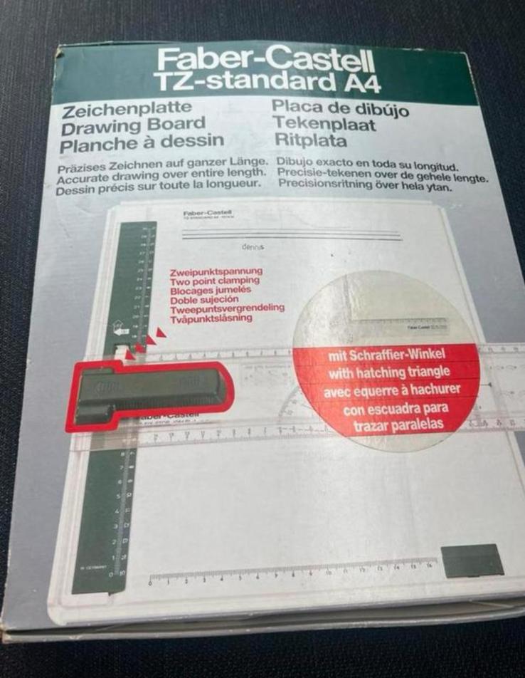 Faber-Castell tekenplaat  A4, Ophalen of Verzenden, Zo goed als nieuw, Overige typen
