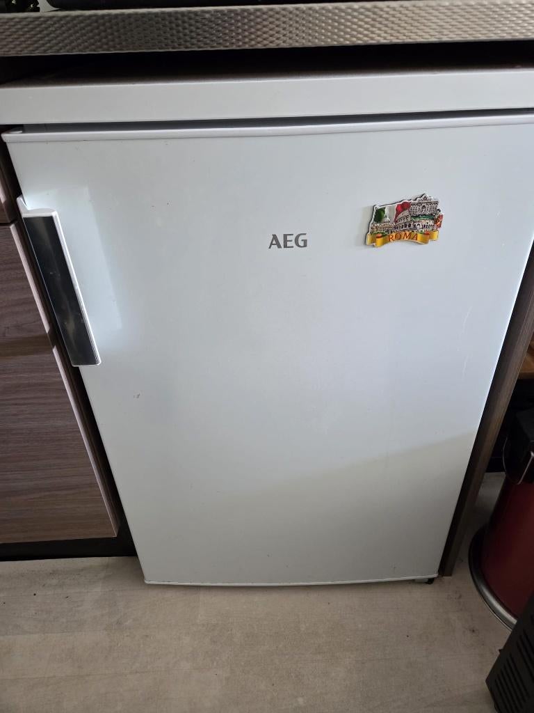 AEG tafelmodel koelkast + vriesvak 120l, Ophalen, Minder dan 85 cm, 100 tot 150 liter, 45 tot 60 cm