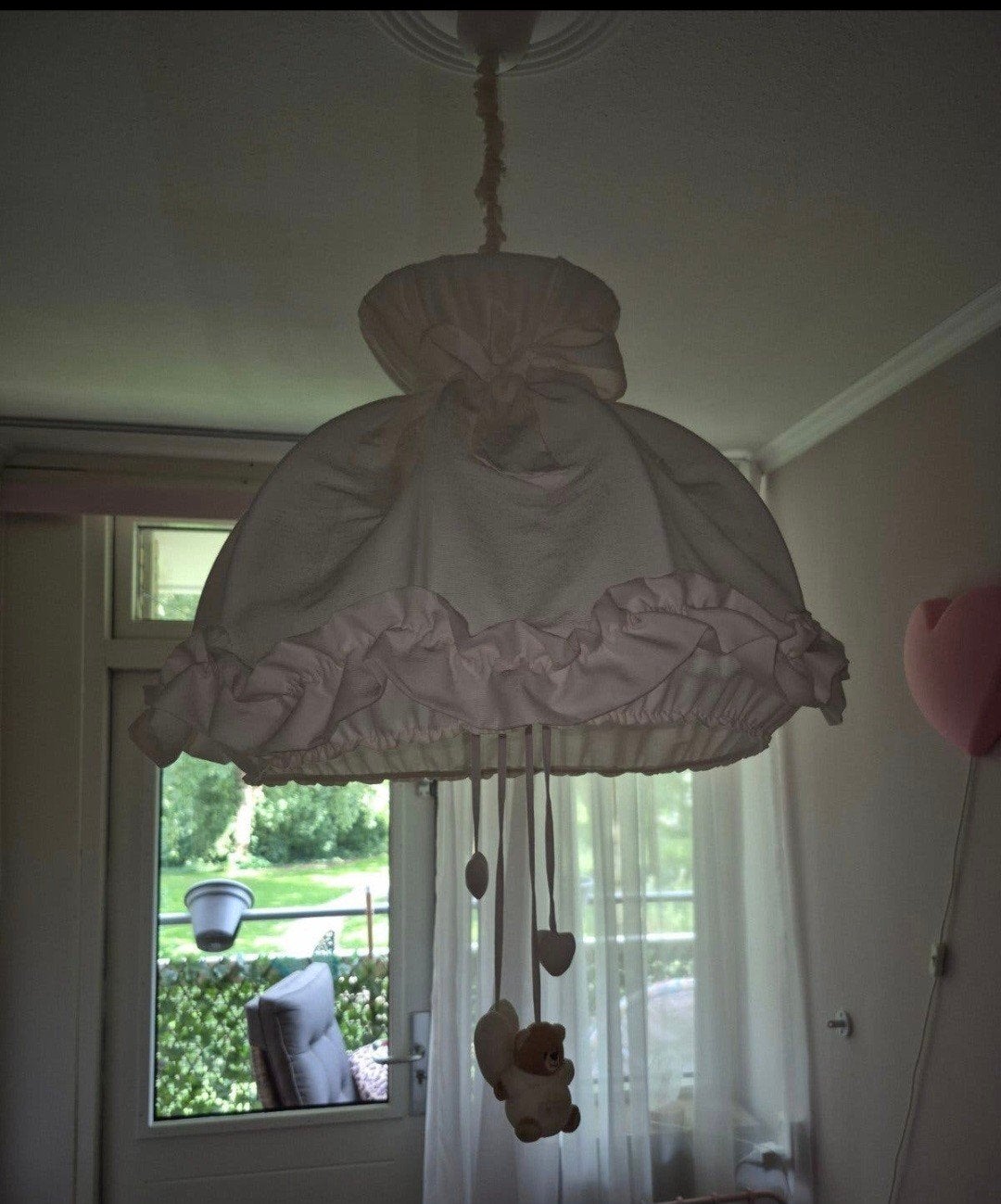 witte nanan hanglamp, Ophalen, Gebruikt, Overige merken, Wit