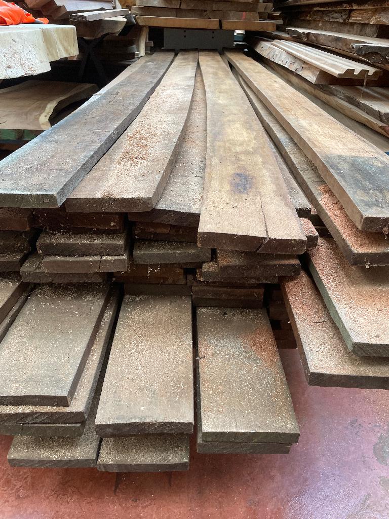 Afromosia planken 2,90 euro afro teak, Ophalen, Nieuw, Overige typen