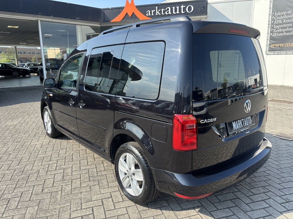 Volkswagen Caddy 1.4 TSI Comfortline Cruise Climate Navi Blu, Auto's, Volkswagen, Automaat, Gebruikt, 4 cilinders, Origineel Nederlands