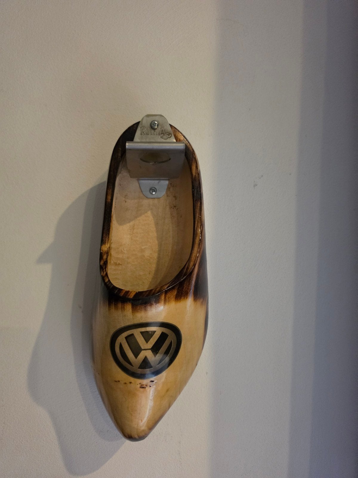Unieke Volkswagen Klomp Flesopener - Handgemaakt, Ophalen of Verzenden, Zo goed als nieuw