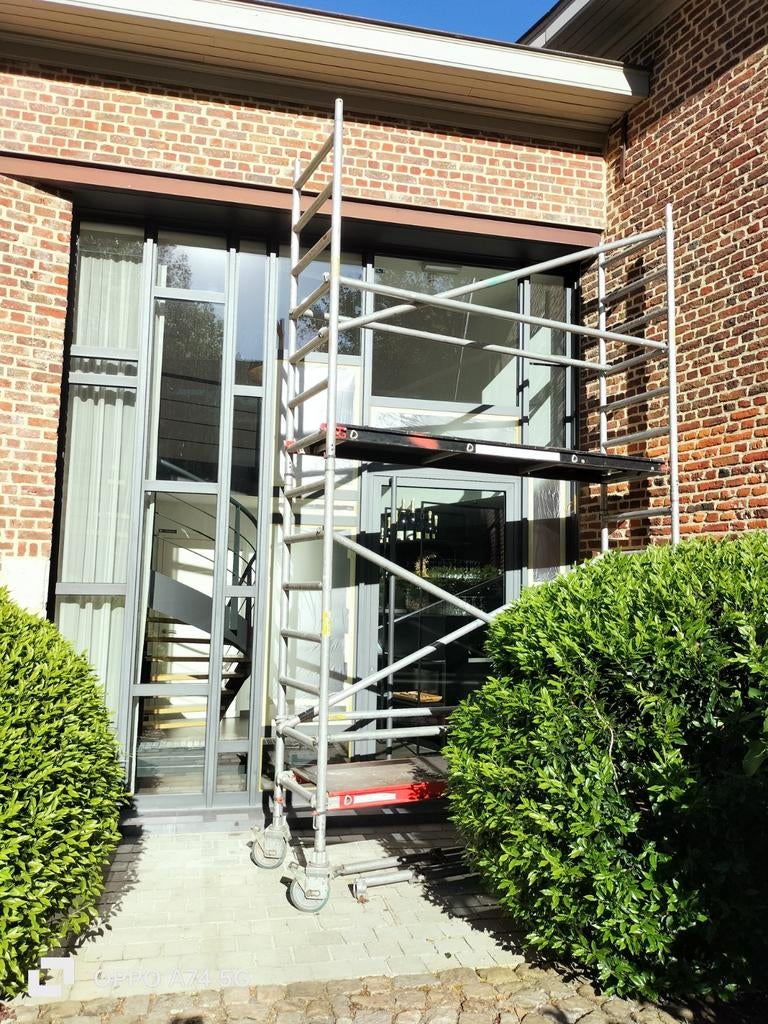 Steiger te huur. Maximum platformhoogte 6meter., Doe-het-zelf en Verbouw, Steigers, Overige typen, 5 meter of hoger, Ophalen of Verzenden