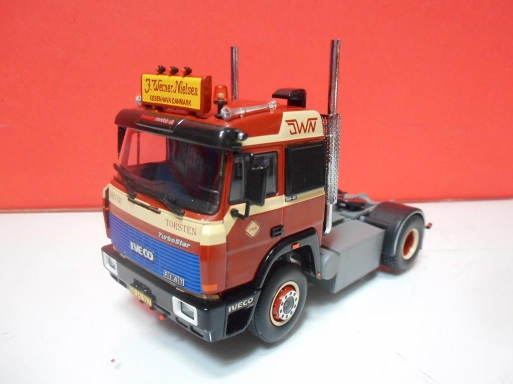 TEKNO IVECO TURBOSTAR J. WERNER NIELSEN, DENEMARKEN 86820, Hobby en Vrije tijd, Modelauto's | 1:50, Ophalen of Verzenden, Nieuw