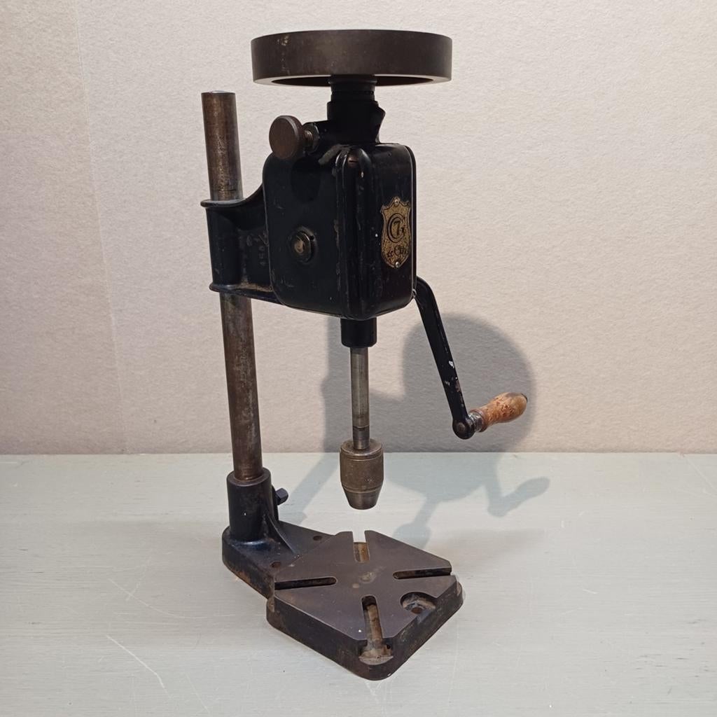 VINTAGE 1930 HAND BEDIENING IXION KOLOMBOORMACHINE, Ophalen