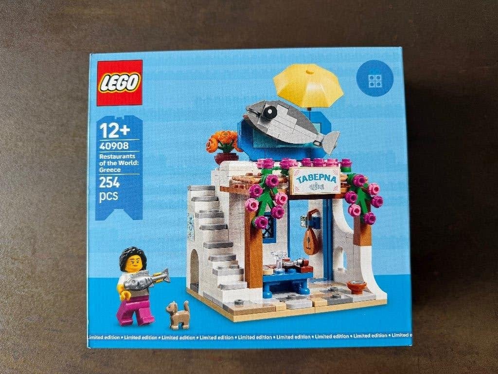 LEGO SET GRIEKSE TAVERNE limited edition, Ophalen, Overige thema's, Lego, Nieuw