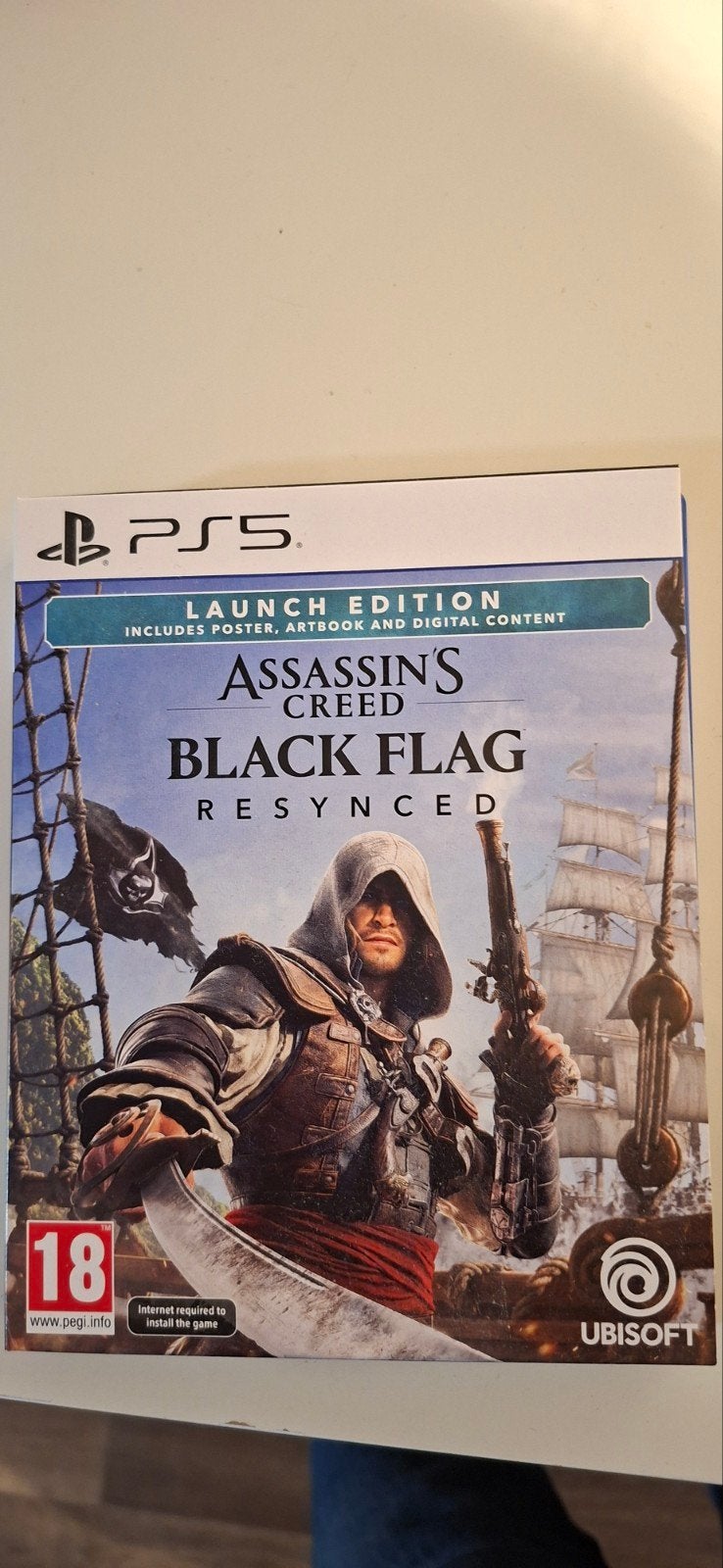 Assassins Creed Black Flag Resynced .Launch Edition met code, Ophalen of Verzenden
