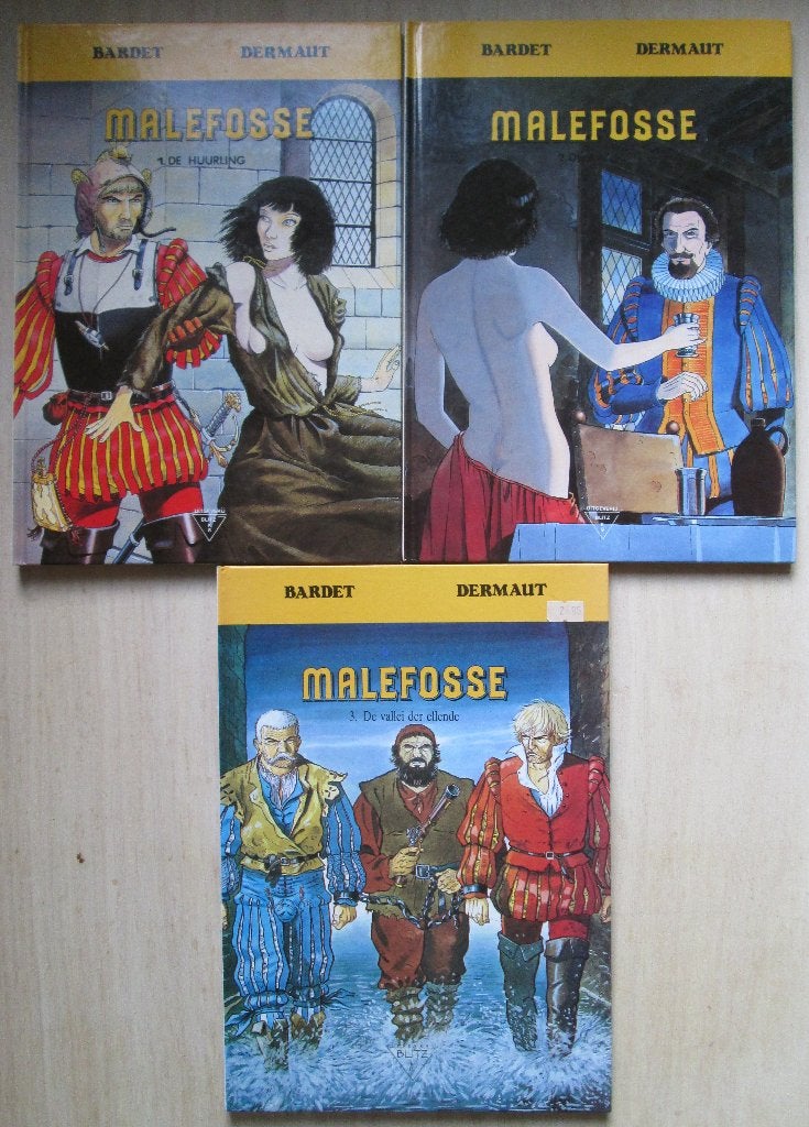 Malefosse 1, 2, 3 (HC), Boeken, Stripboeken, Meerdere stripboeken, Ophalen of Verzenden, Nieuw, Daniel Bardet