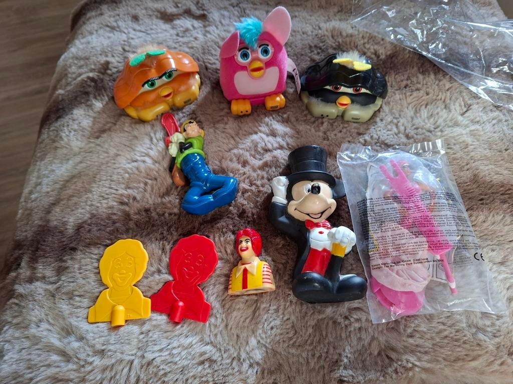 Vintage Figuurtjes: Furby, McDonald's en meer!, Ophalen of Verzenden, Gebruikt, Jongen of Meisje