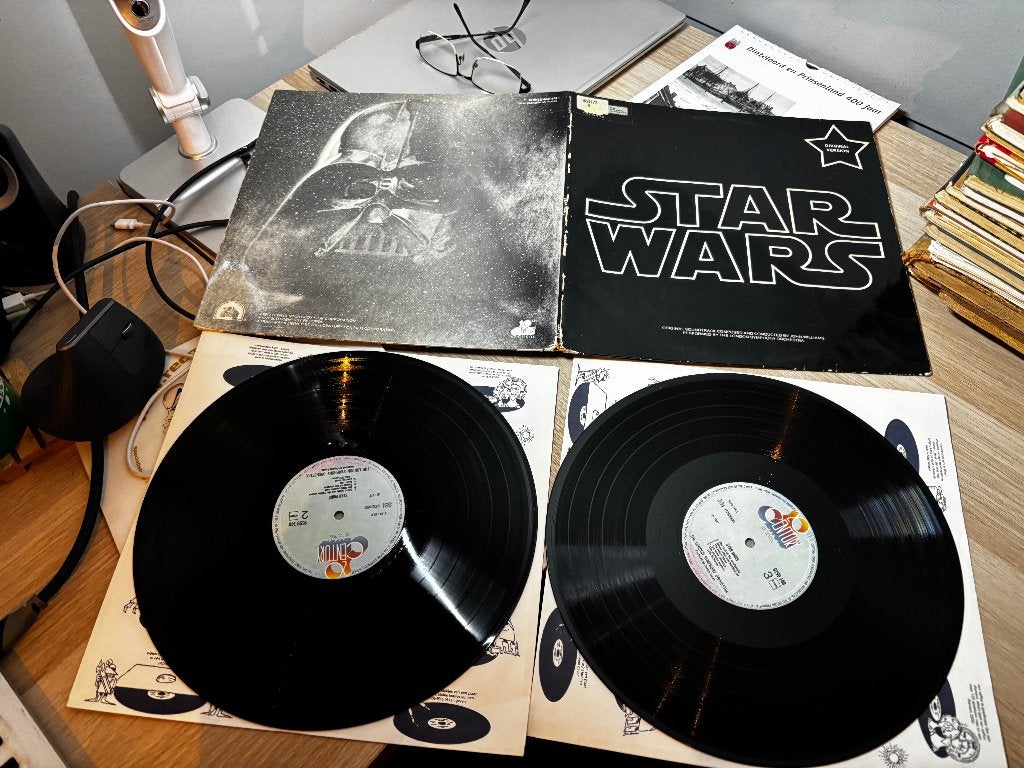 London symphony orchestra John Willams Star wars, Gebruikt, Overige typen, Ophalen of Verzenden, Gatefold hoes
