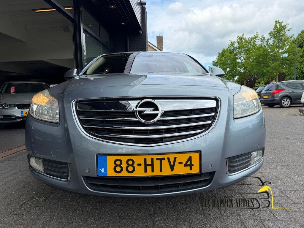 Opel Insignia 2.0 T Cosmo / apk 5-2027, Auto's, Opel, Gebruikt, Zwart, 4 cilinders, Leder en Stof