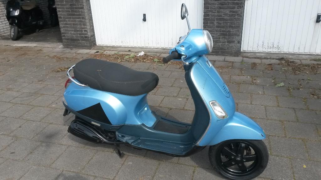 vespa lx 50 geel kenteken, inruil mogelijk, Ophalen of Verzenden, Gebruikt