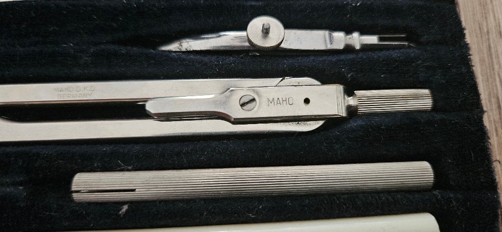 Passerset antiek, Facharzt Maho M II a, O.K.O. compleet, Ophalen of Verzenden, Gebruikt