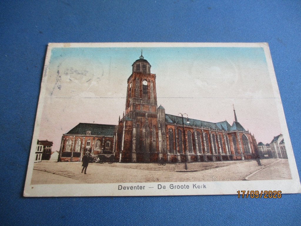 Deventer (1929), Ophalen of Verzenden, Voor 1920, Gelopen, Overijssel