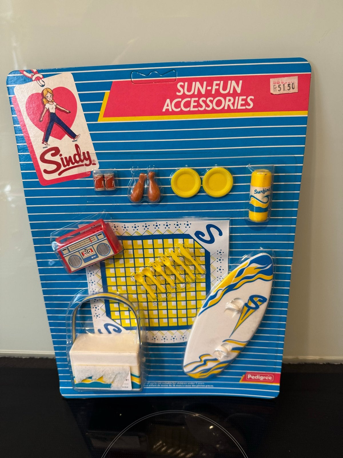 Vintage Sindy Sun-Fun Accessoires (Pedigree), Ophalen of Verzenden, Nieuw, Overige typen