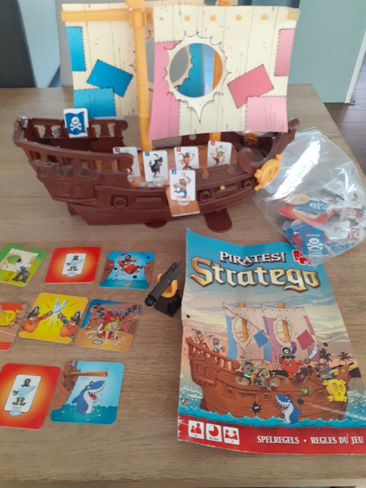Stratego Pirates! Bordspel - Compleet en in goede staat, Een of twee spelers, Ophalen, Gebruikt, Jumbo