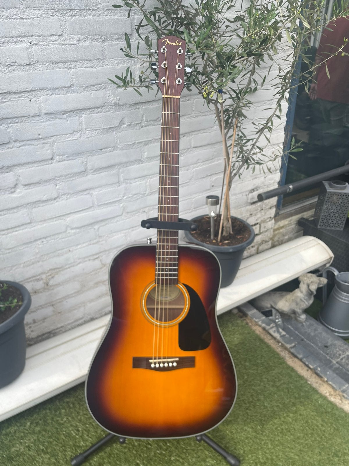Fender CD-60SB Akoestische Dreadnought gitaar, Muziek en Instrumenten, Ophalen, Zo goed als nieuw, Western- of Steelstringgitaar