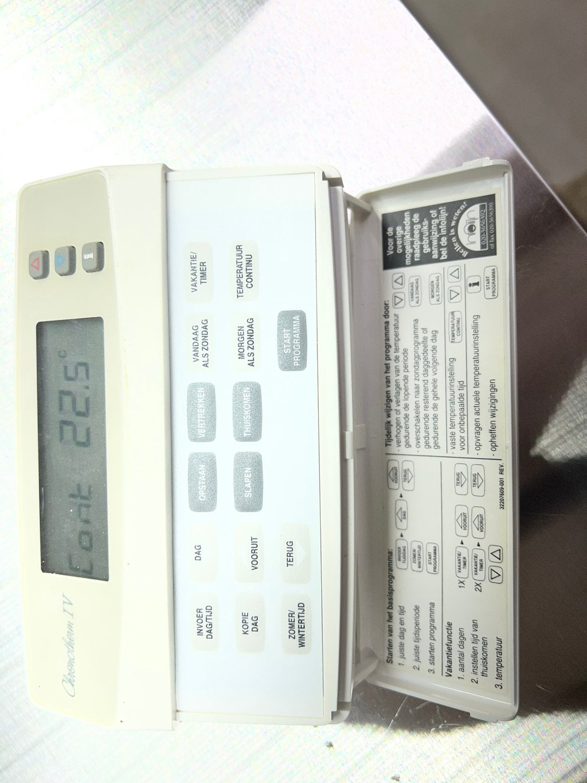 Honeywell chronotherm 4, Ophalen of Verzenden, Zo goed als nieuw