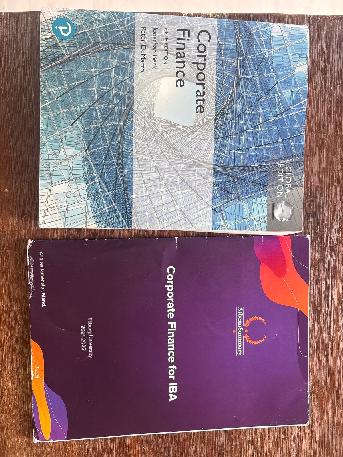 Corporate Finance 5e Global Edition + Samenvatting, Boeken, Ophalen of Verzenden, Gamma, Zo goed als nieuw, WO