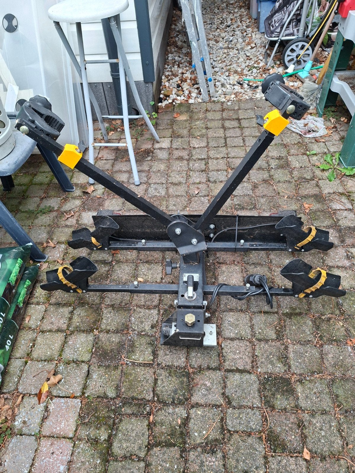 Spinder Hawk trekhaak fietsendrager voor 2 fietsen, Ophalen, 2 fietsen, Gebruikt, Trekhaakdrager