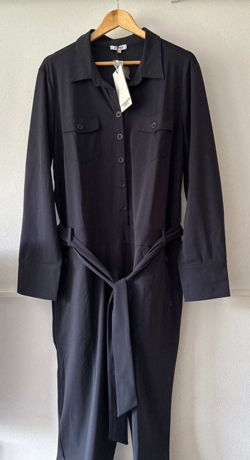 ZOSO | jumpsuit | donkerblauw | maat 3XL XXL = 44/46 NIEUW, Verzenden, Nieuw, Maat 46/48 (XL) of groter, Blauw