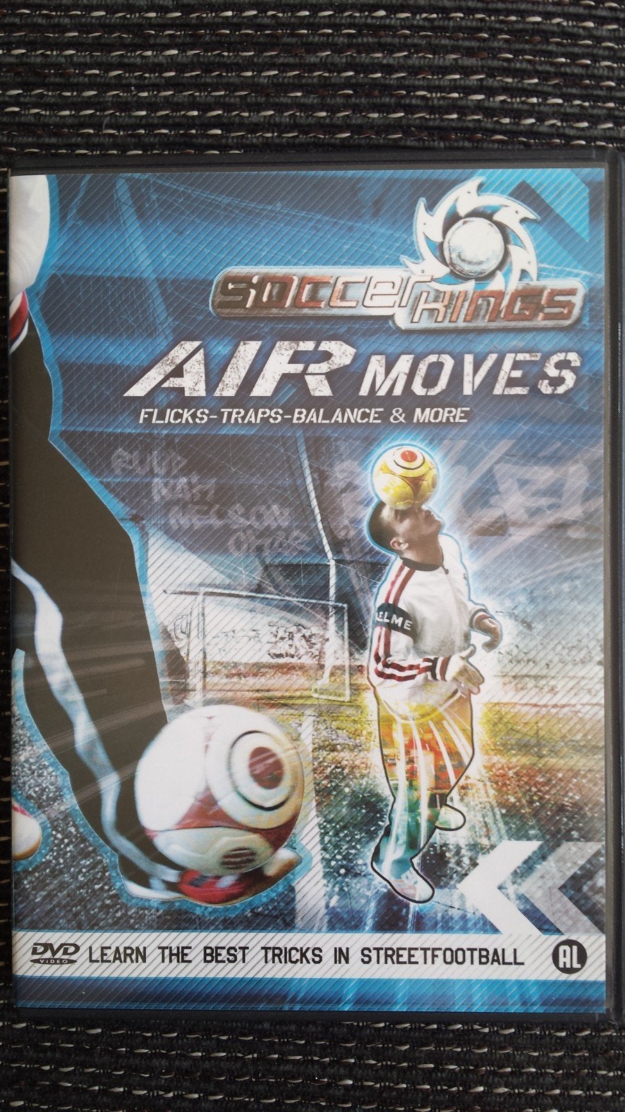 soccer kings air moves dvd straatvoetbal, Cursus of Instructie, Alle leeftijden, Nederlands, Voetbal