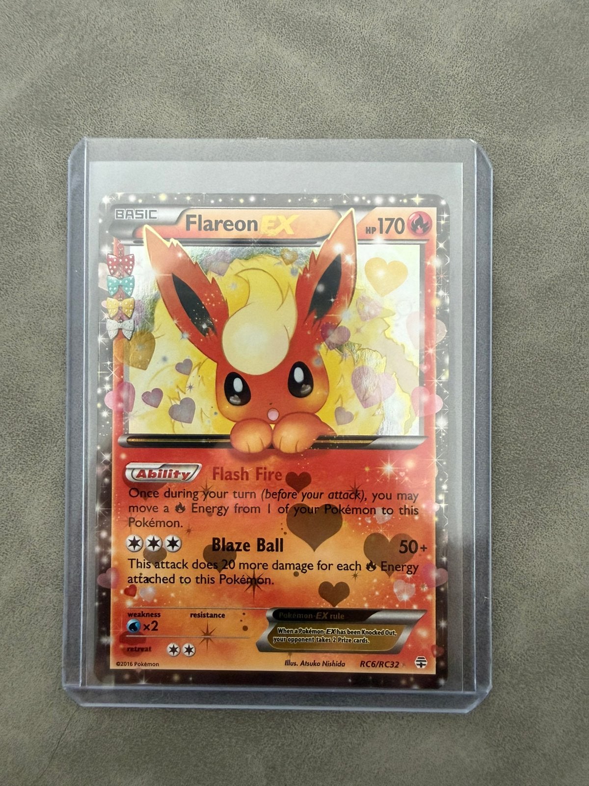 Flareon EX RC6 Pokemon Generations, Hobby en Vrije tijd, Verzamelkaartspellen | Pokémon, Ophalen of Verzenden, Zo goed als nieuw
