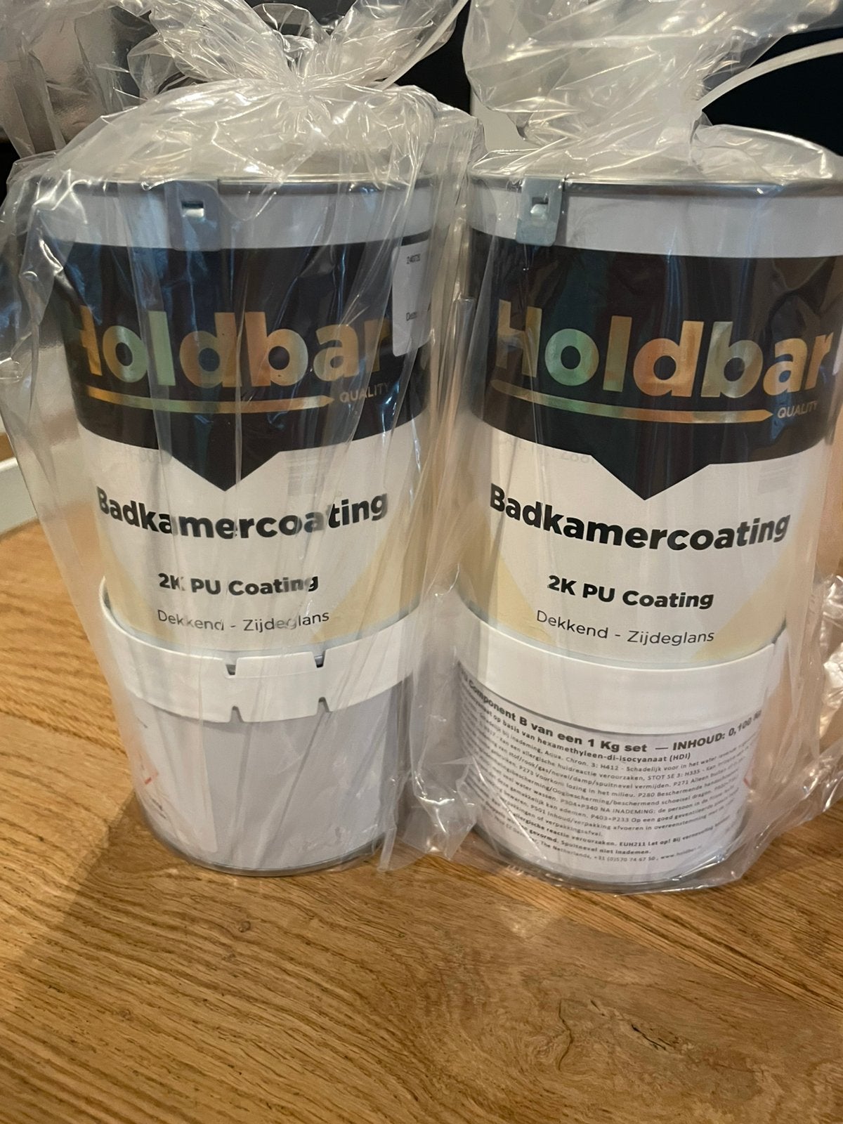 Holdbar badkamer coating, Ophalen of Verzenden, Nieuw, Wit, Verf