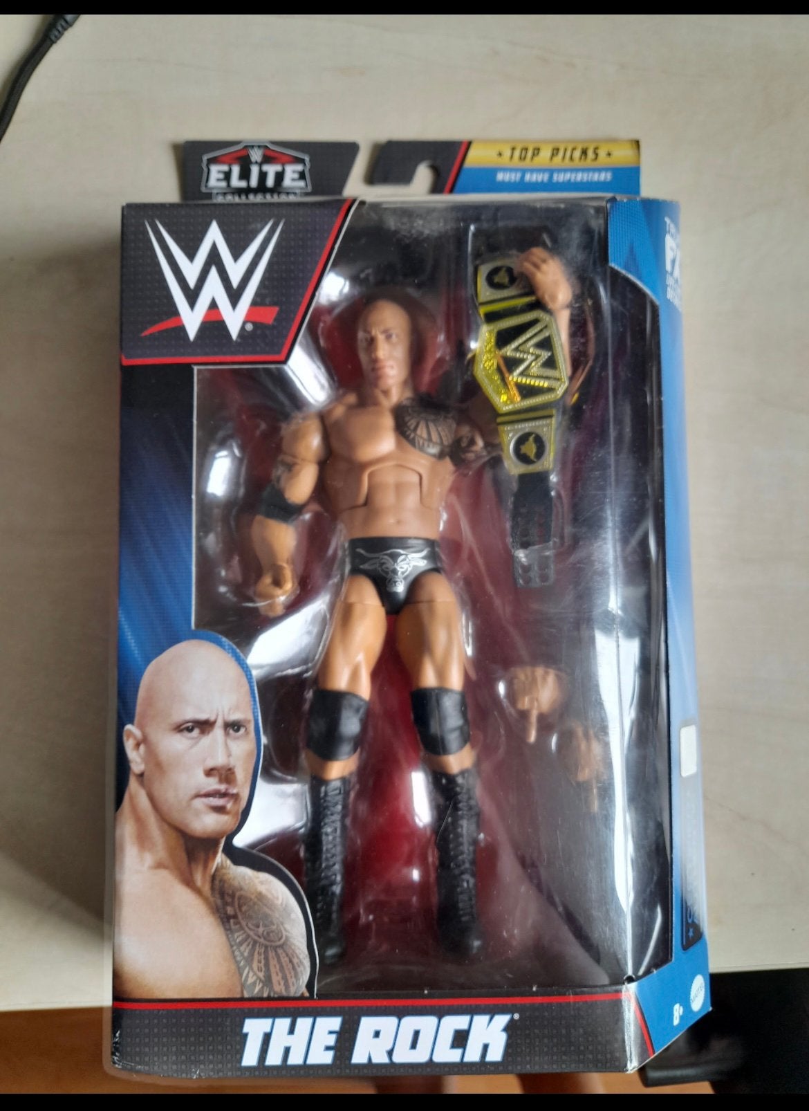 Wwe elite figure The Rock top picks, Verzamelen, Ophalen of Verzenden, Nieuw