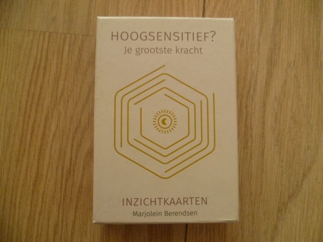 Marjolein Berendsen - Hoogsensitief inzichtkaarten, Ophalen of Verzenden, Zo goed als nieuw, Overige onderwerpen, Achtergrond en Informatie