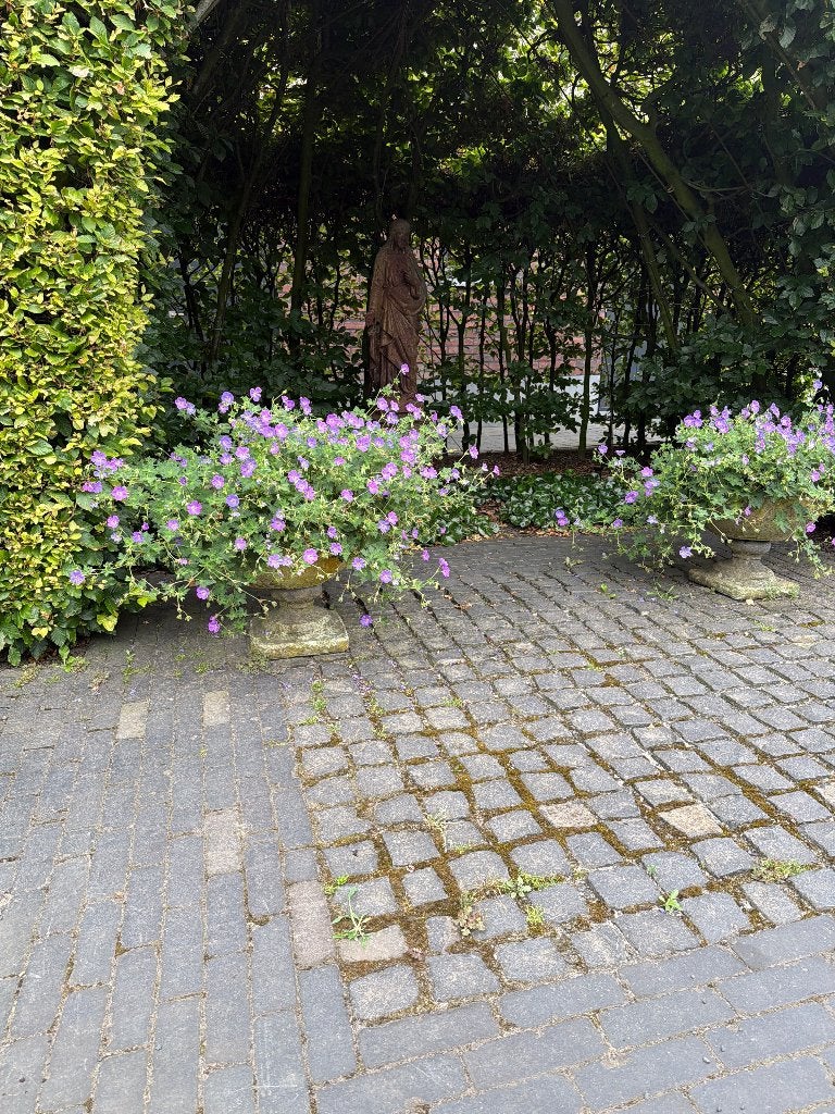 Bloempotten (verschillende vormen, uitstralingen zie foto’s), Ophalen, Rond, Zo goed als nieuw, Aardewerk