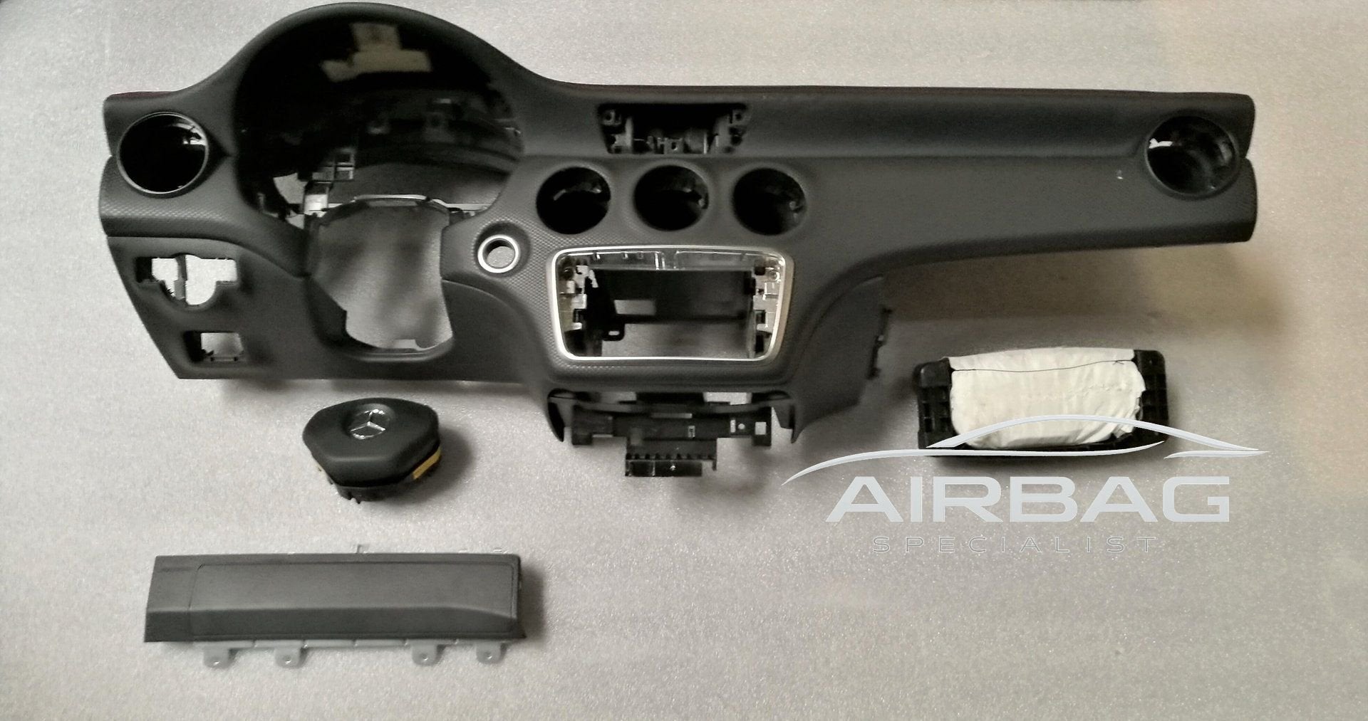 Complete airbag set Mercedes A-klasse W176 model 2011-2018, Gebruikt, -, Ophalen of Verzenden, -