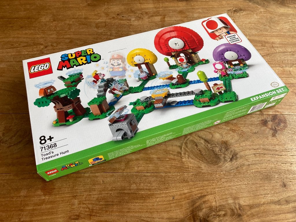 LEGO SUPER MARIO uitbreidingsset 71368 Toads Schattenjacht, Overige thema's, Nieuw, Ophalen of Verzenden, Complete set