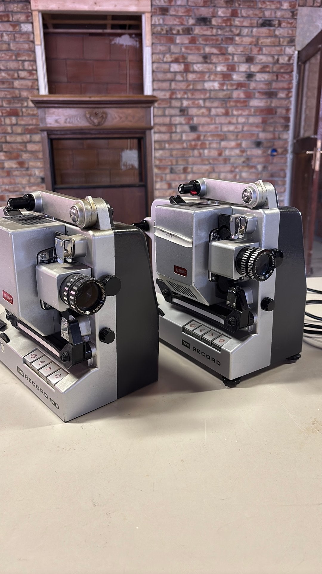 2x Noris Record Super 8 filmprojector - Werking onbekend, Ophalen, Accessoire