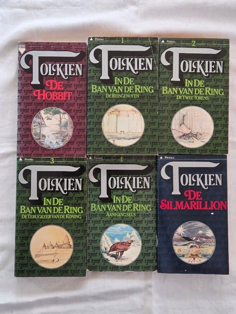 Fantasy Tolkien: Hobbit, In de ban van de ring, Silmarillion, Ophalen of Verzenden, Gelezen, J.R.R. Tolkien