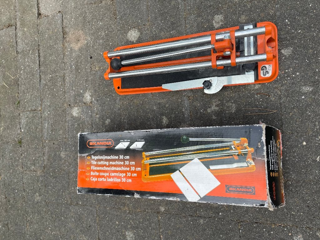 tegelsnijder skandia 30 cm, Ophalen, Gebruikt