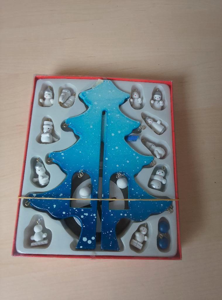Houten mini kerstboom, Ophalen of Verzenden, Zo goed als nieuw