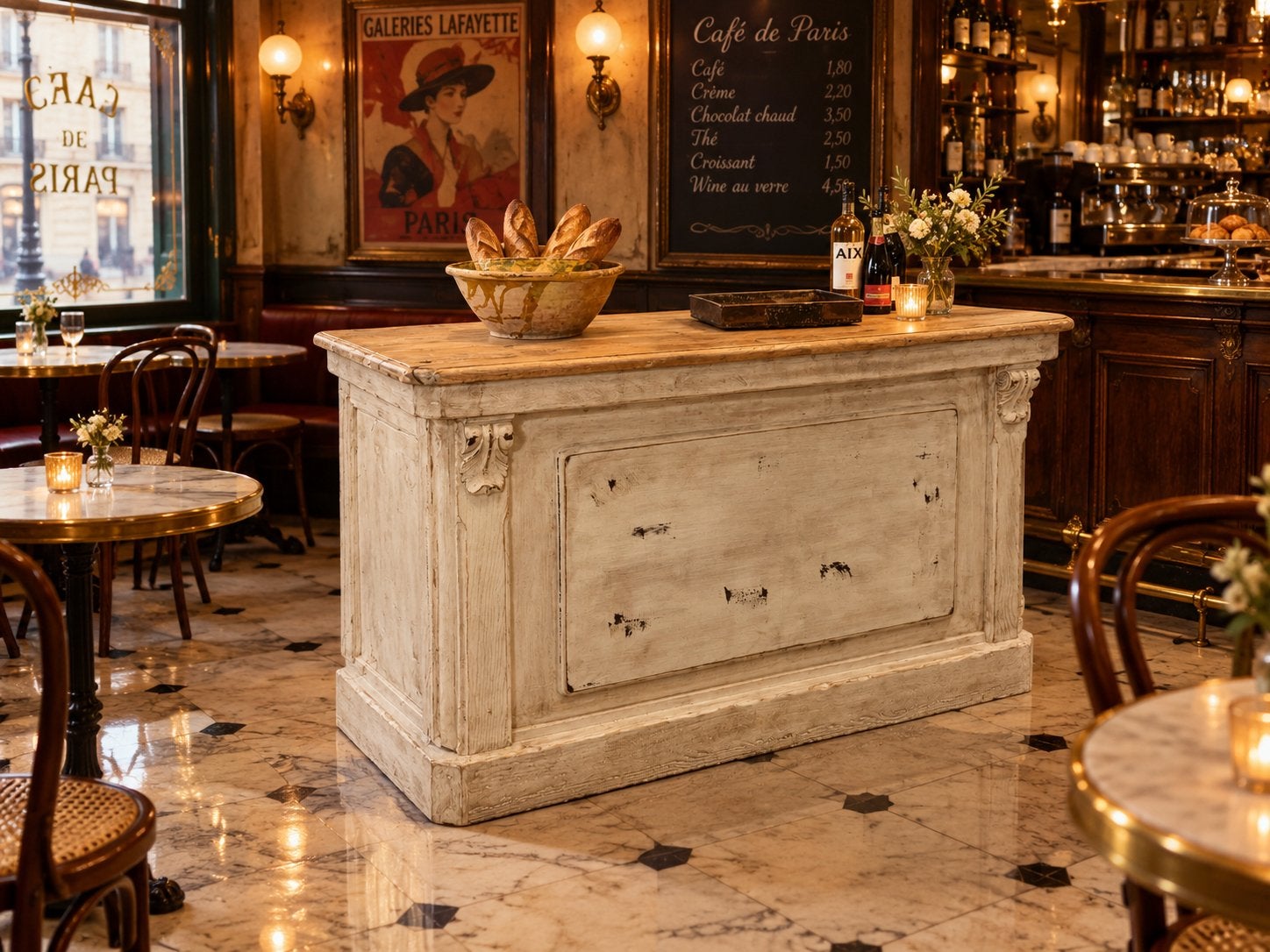 Bar toonbank balie uitgifte toog, Ophalen, M, Zo goed als nieuw, M
