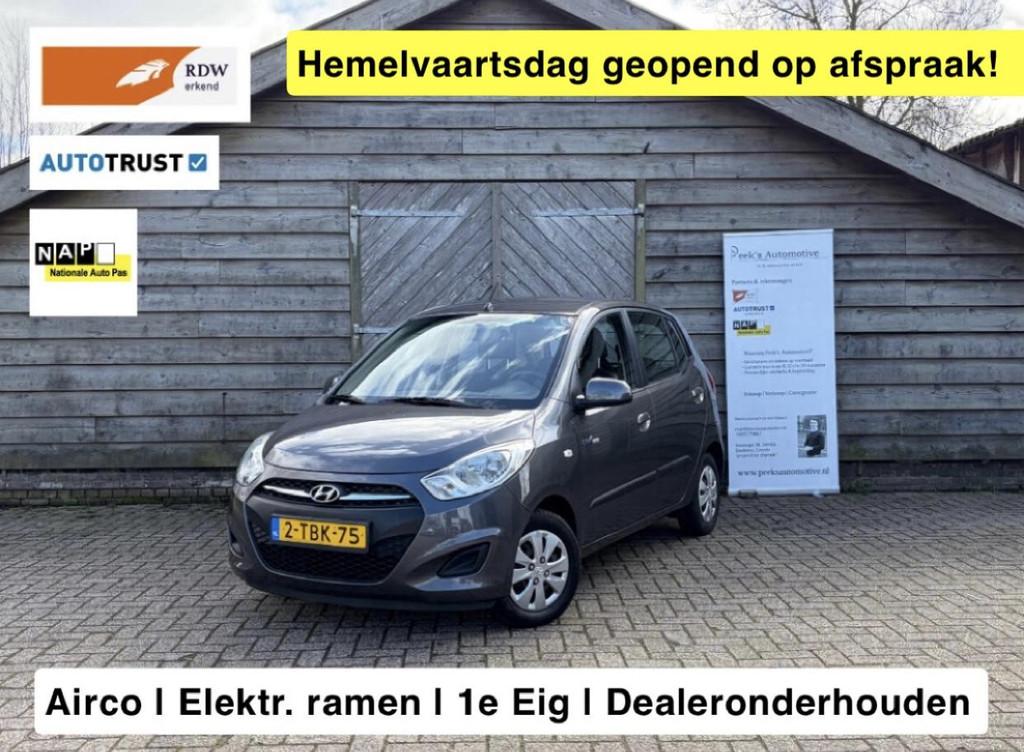 Hyundai i10 1.0 i-Drive Cool | Airco | Elektrische ramen | 1, Auto's, Voorwielaandrijving, Euro 5, Stof, Gebruikt