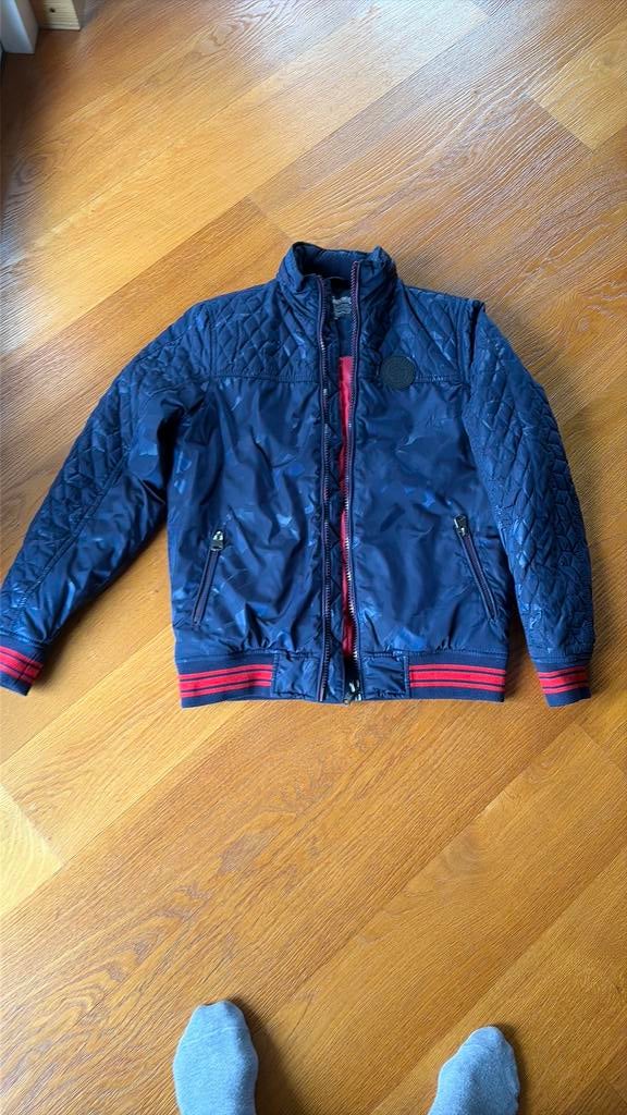 Petrol industries winter /tussenjas blauw  cam  maat 164, Kinderen en Baby's, Kinderkleding | Maat 164, Ophalen of Verzenden, Zo goed als nieuw