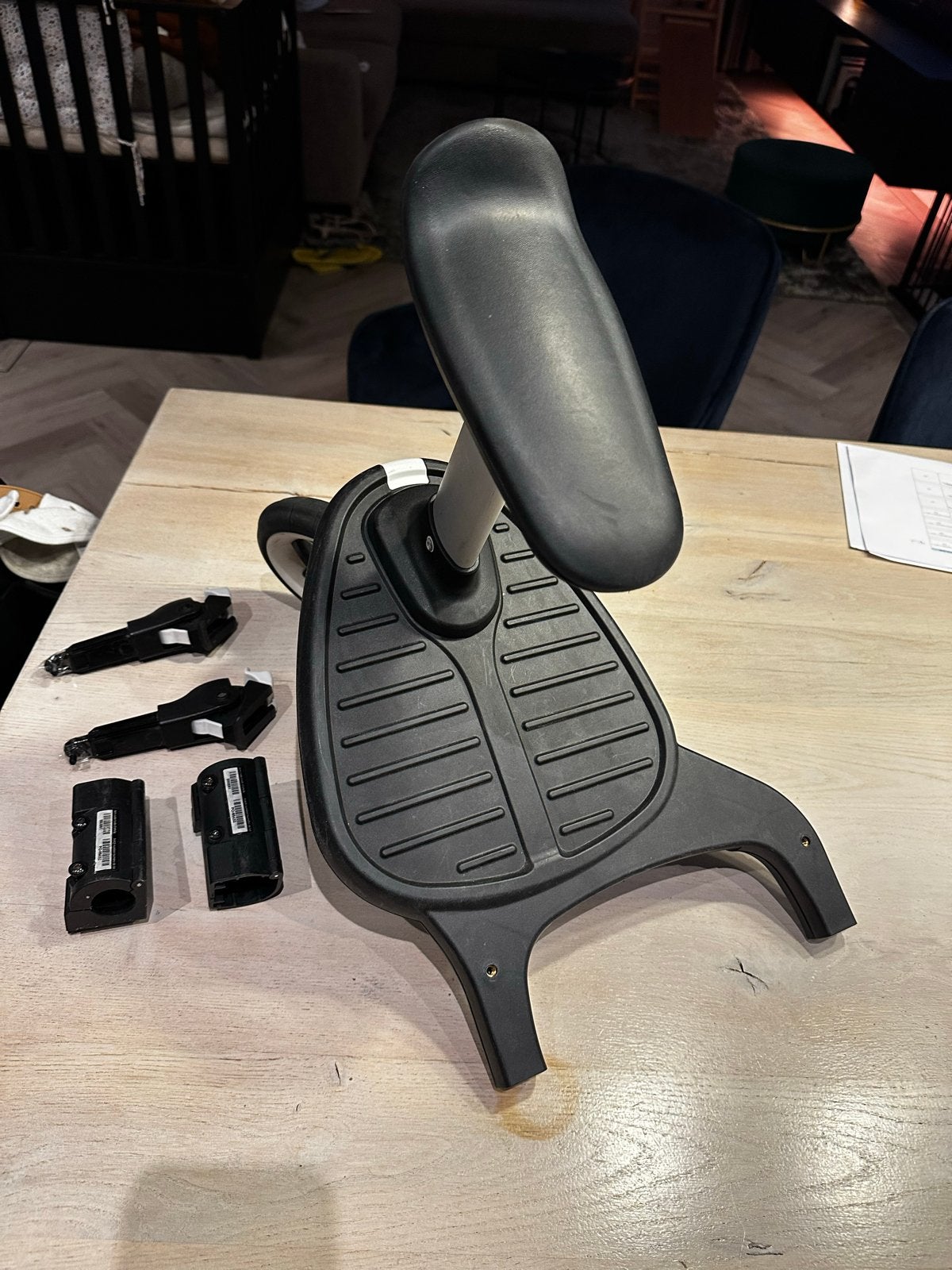 Bugaboo meerijdplankje met adapter, Ophalen, Gebruikt, Kinderwagen, Bugaboo