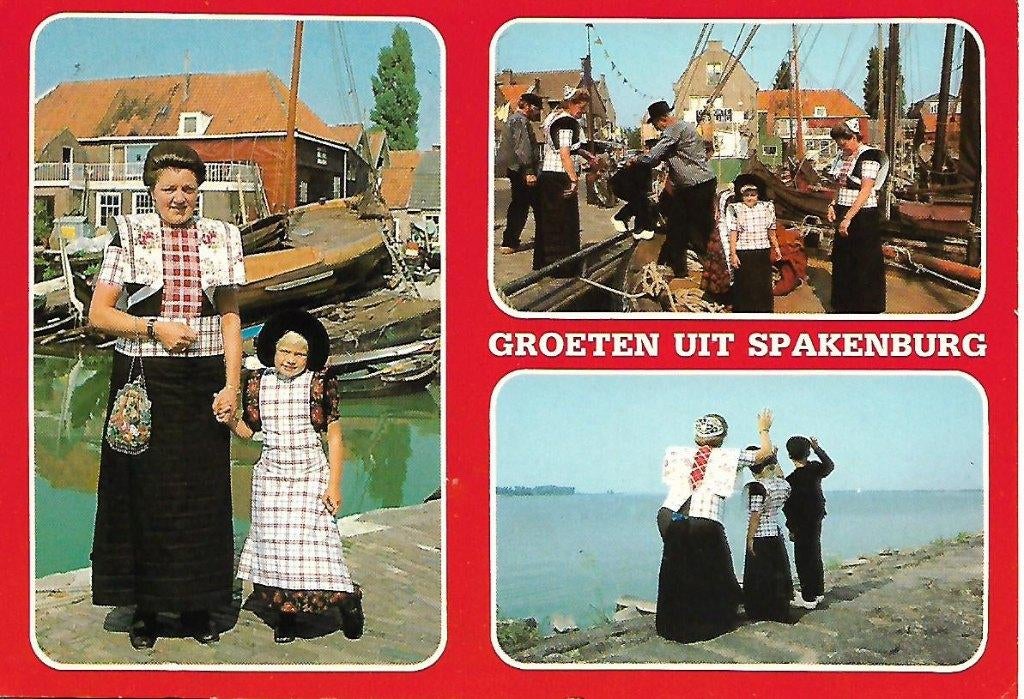 Spakenburg- -3-luik., Verzenden, 1980 tot heden, Gelopen, Utrecht
